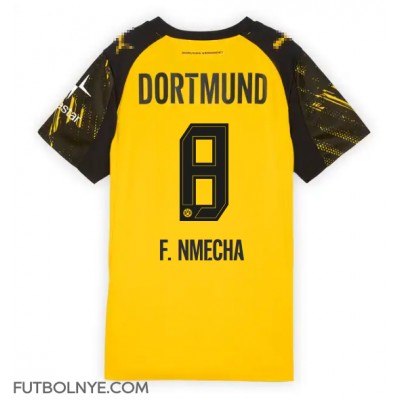 Camiseta Borussia Dortmund Felix Nmecha #8 Primera Equipación para mujer 2025-26 manga corta Camiseta Borussia Dortmund Felix Nmecha #8 Primera Equipación para mujer 2025-26 manga corta